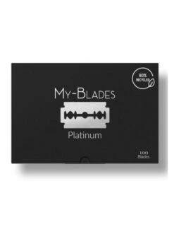 100 Cuchillas De Afeitar Platinum Doble Hoja My-Blades