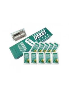 200 Cuchillas De Afeitar Doble Hoja Derby