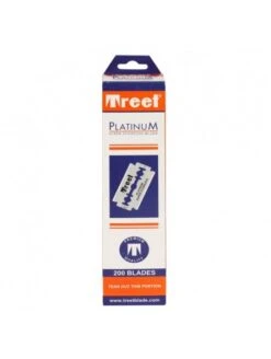 200 Hojas De Doble Filo Treet Platinum