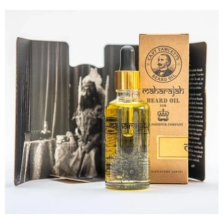 Aceite Barba MAHARAJAH Captain Fawcett 50ml 6 Aceite Barba MAHARAJAH Captain Fawcett 50ml - Imagen 4