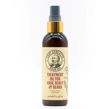 Aceite De Tratamiento Para Cabello Captain Fawcett 100ml 6 Aceite De Tratamiento Para Cabello Captain Fawcett 100ml - Imagen 4