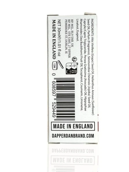 Aceite Para Barba Dapper Dan 30ml 5 Aceite Para Barba Dapper Dan 30ml - Imagen 3