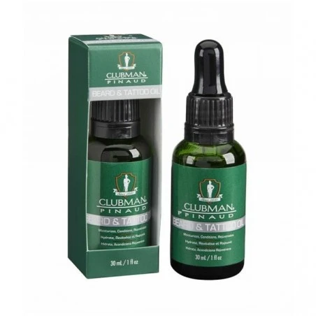 Aceite Para Barba & Tatuajes Clubman Pinaud 30ml 4 Aceite Para Barba & Tatuajes Clubman Pinaud 30ml - Imagen 2