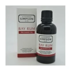 Aceite Pre Afeitado Bay Rum Simpson 50ml -Gifts And Care-ES.com aceite pre afeitado bay rum simpsons 50ml 2
