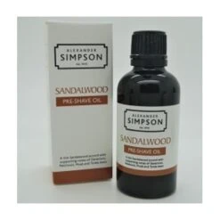 Aceite Pre Afeitado Sándalo Simpson 50ml -Gifts And Care-ES.com aceite pre afeitado sandalo simpsons 50ml 2