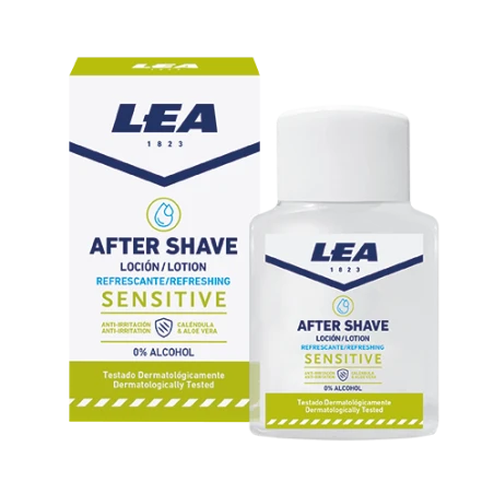 After Shave Loción 0% Alcohol Lea Sensitive 125ml. 4 After Shave Loción 0% Alcohol Lea Sensitive 125ml. - Imagen 2