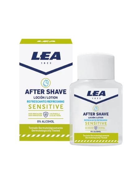 After Shave Loción 0% Alcohol Lea Sensitive 125ml. 3 After Shave Loción 0% Alcohol Lea Sensitive 125ml.