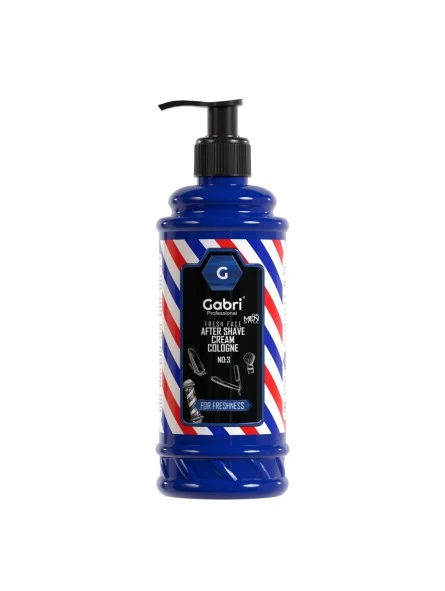 Aftershave Bálsamo Colonia For Freshness Nº3 Gabri Professional 400ml 3 Aftershave Bálsamo Colonia For Freshness Nº3 Gabri Professional 400ml