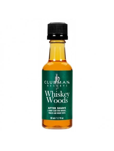Aftershave Reserve Whisky Woods Clubman Pinaud 50ml 3 Aftershave Reserve Whisky Woods Clubman Pinaud 50ml