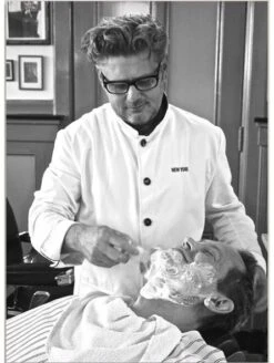 Bata Blanca Barbero Corleone M -Gifts And Care-ES.com bata blanca barbero corleone m 1