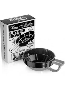 Bol De Afeitar Fine Accoutrements Negro/Gris