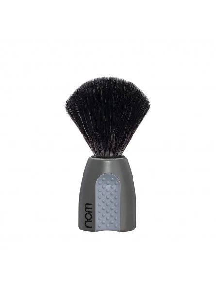Brocha Afeitar NOM Fibra Negra Y Gris 3 Brocha Afeitar NOM Fibra Negra Y Gris
