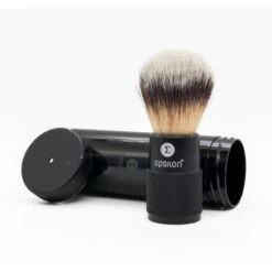 Brocha Afeitar Sintética Epsilon Mango Metálico Negro 48/24mm -Gifts And Care-ES.com brocha afeitar sintetica epsilon mango metalico negro 4824mm 6