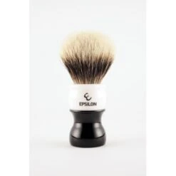 Brocha Afeitar Tejón Dos Bandas Epsilon Blanco & Negro 55/26mm -Gifts And Care-ES.com brocha afeitar tejon dos bandas epsilon blanco negro 5526mm 3