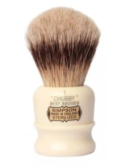 Brocha Afeitar Tejón - Simpson "Chubby 1" Best Badger