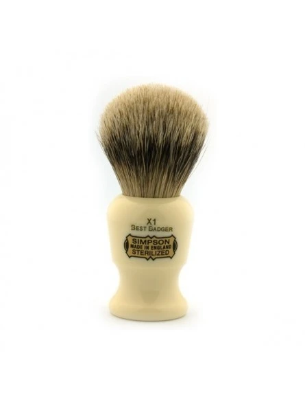 Brocha Afeitar Tejón - Simpson "Commodore X1" Best Badger 3 Brocha Afeitar Tejón - Simpson "Commodore X1" Best Badger