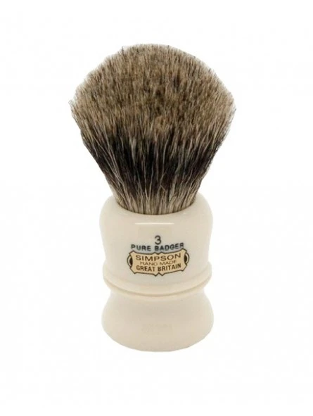 Brocha Afeitar Tejón Simpson "Duke 3" Pure Badger 3 Brocha Afeitar Tejón Simpson "Duke 3" Pure Badger