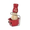 Brocha Afeitar Pelo Sintético Mango Granate & Bol & Stand Omega -Gifts And Care-ES.com brocha cerda omega bol stand 10