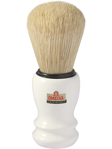 Brocha De Afeitar Cerda 10108 Blanca Omega 3 Brocha De Afeitar Cerda 10108 Blanca Omega
