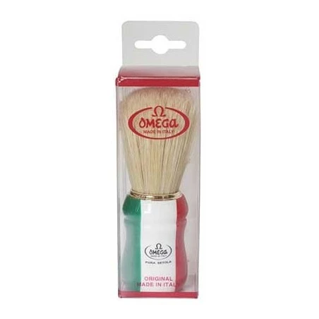 Brocha De Afeitar Barbera Cerda Omega Italia 6 Brocha De Afeitar Barbera Cerda Omega Italia - Imagen 4