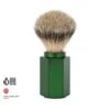 Brocha De Afeitar Mühle Hexagon Forest Punta Plata