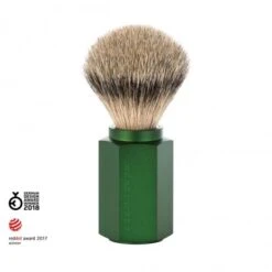 Brocha De Afeitar Mühle Hexagon Forest Punta Plata -Gifts And Care-ES.com brocha de afeitar muehle hexagon forest punta plata 2