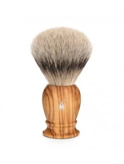 Brocha De Afeitar Mühle L Punta Plata Olivo