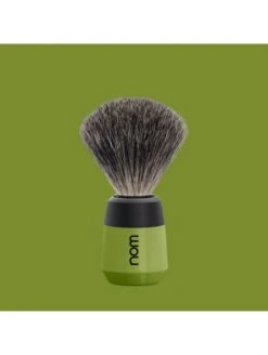 Brocha De Afeitar Nom Tejón Gris Serie Max Verde Oliva