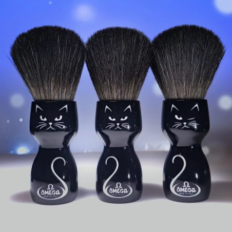 Brocha De Afeitar Omegatto Fibra Sintética The Other Kitten Omega 8 Brocha De Afeitar Omegatto Fibra Sintética The Other Kitten Omega - Imagen 6