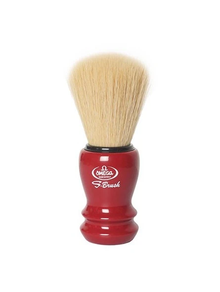 Brocha De Afeitar Pelo Sintético Omega Granate 4 Brocha De Afeitar Pelo Sintético Omega Granate - Imagen 2