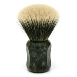 Brocha Afeitar Shavemac ML2 Punta Plata Dos Bandas Fan Shape -Gifts And Care-ES.com brocha de afeitar shavemac ml2 punta plata dos bandas fan shape 50mm marmol 3