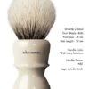 Brocha Afeitar Shavemac RB Punta Plata Dos Bandas 52mm Marfil 2 Brocha Afeitar Shavemac RB Punta Plata Dos Bandas 52mm Marfil -Gifts And Care-ES.com brocha de afeitar shavemac rb punta plata dos bandas 52mm marfil