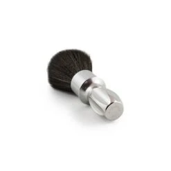 Brocha De Afeitar Sintética Plissoft Negra 400 Con Mango Plata RazoRock -Gifts And Care-ES.com brocha de afeitar sintetica plissoft negra f 400 con mango plata razorock 3