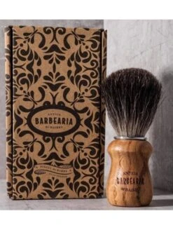 Brocha De Afeitar Tejón Antigua Barbería De Barrio