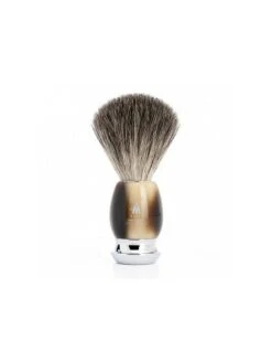 Brocha De Afeitar Tejón Gris Mühle Cuerno