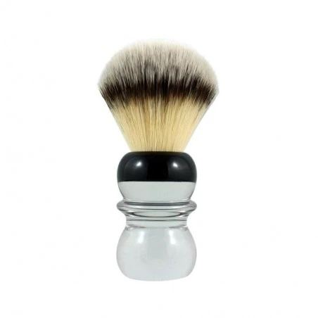 Brocha De Afeitar Tejón Punta Plata Fibra Plissoft BC 24mm Razorock 5 Brocha De Afeitar Tejón Punta Plata Fibra Plissoft BC 24mm Razorock - Imagen 3