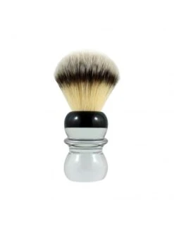 Brocha De Afeitar Tejón Punta Plata Fibra Plissoft BC 24mm Razorock