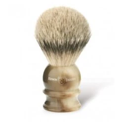 Brocha De Afeitar Tejón Punta Plata XL Cuerno Edwin Jagger 5 Brocha De Afeitar Tejón Punta Plata XL Cuerno Edwin Jagger -Gifts And Care-ES.com brocha de afeitar tejon punta plata xl cuerno edwin jagger 1