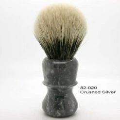 Brocha Tejón 2 Silvertip Dos Bandas 24mm/54mm Crushed Silver Shavemac -Gifts And Care-ES.com brocha tejon 2 silvertip dos bandas 24mm54mm crushed silver shavemac 3