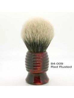 Brocha Tejón 2 Silvertip Dos Bandas 26mm/52mm Red Russed Shavemac