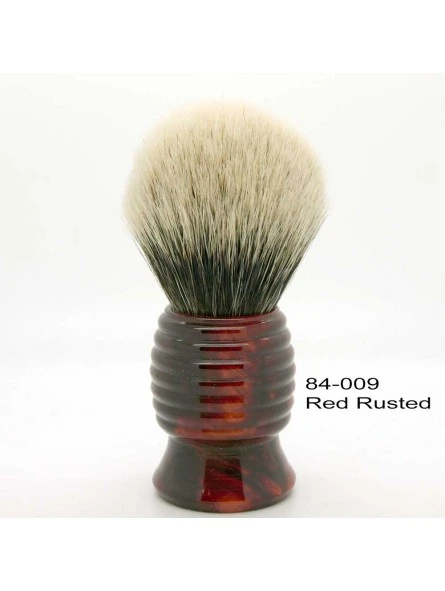 Brocha Tejón 2 Silvertip Dos Bandas 26mm/52mm Red Russed Shavemac 3 Brocha Tejón 2 Silvertip Dos Bandas 26mm/52mm Red Russed Shavemac