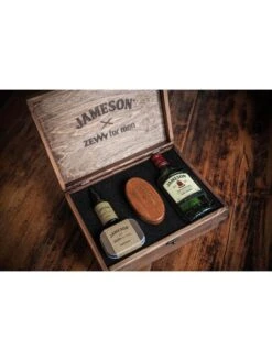 Caja Regalo Madera Zew & Jamesons