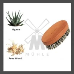 Cepillo Barba Fibra Natural MÜHLE -Gifts And Care-ES.com cepillo barba fibra natural muehle 1 5