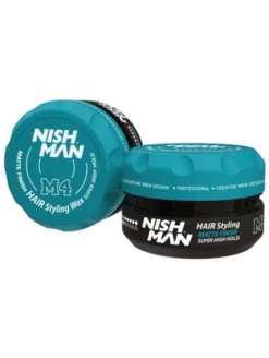 Cera Acabado Mate Extra Fuerte M4 Nishman 100ml