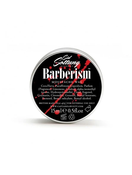Cera De Bigote Captain Fawcett Barberism 15ml 4 Cera De Bigote Captain Fawcett Barberism 15ml - Imagen 2