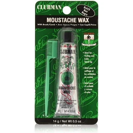 Cera De Bigote Negra Clubman Pinaud 14g 4 Cera De Bigote Negra Clubman Pinaud 14g - Imagen 2