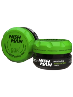 Cera Matt Clay Keratina M2 Nishman 100ml