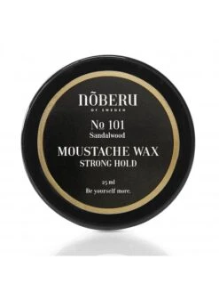 Cera Para Bigote Fijación Fuerte Sándalo Noberu Of Sweden 25