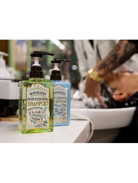 Champú Funky Minty Brosh 400ml 4 Champú Funky Minty Brosh 400ml - Imagen 2