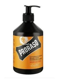 Champú Para Barba Madera Y Especias Proraso 500 Ml